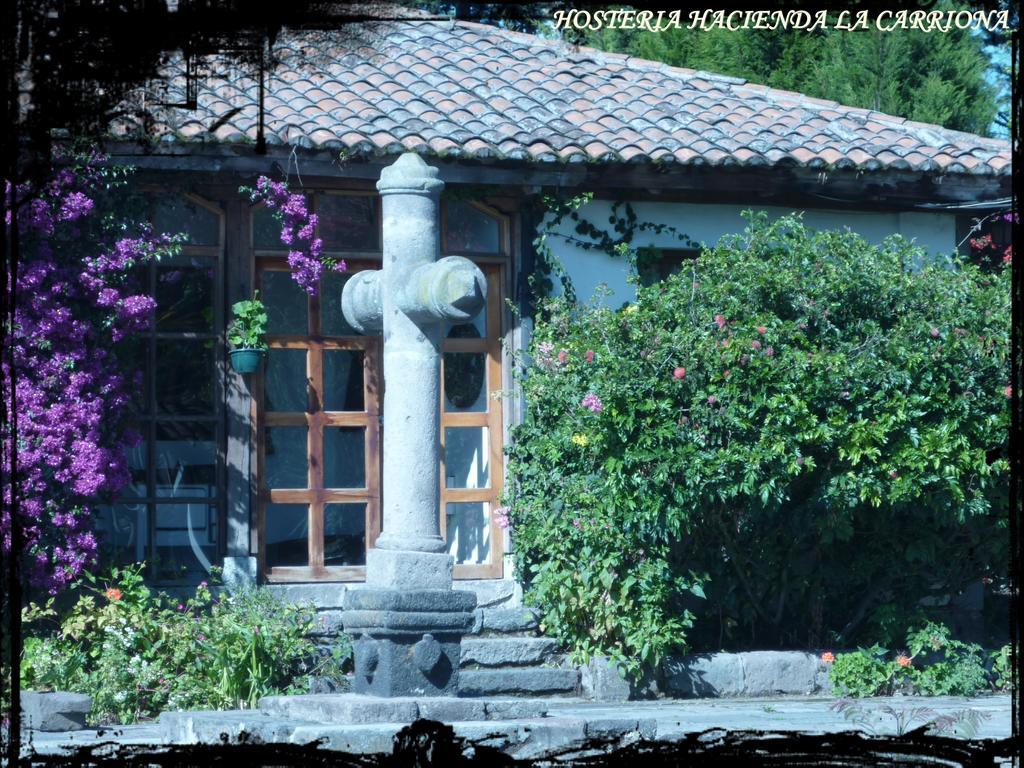 Hacienda La Carriona Hotel Sangolquí Exterior foto